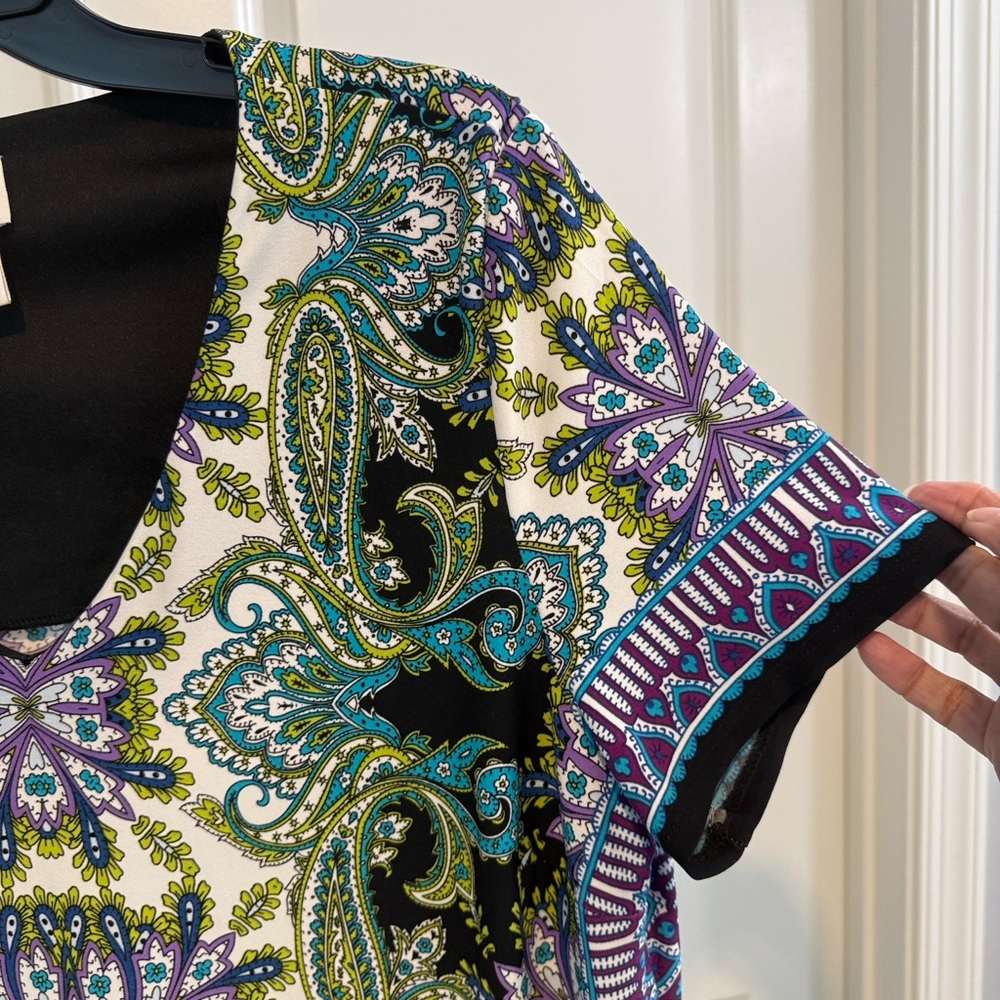 Chico's Multicolor Paisley Dress - Picture 2 of 6